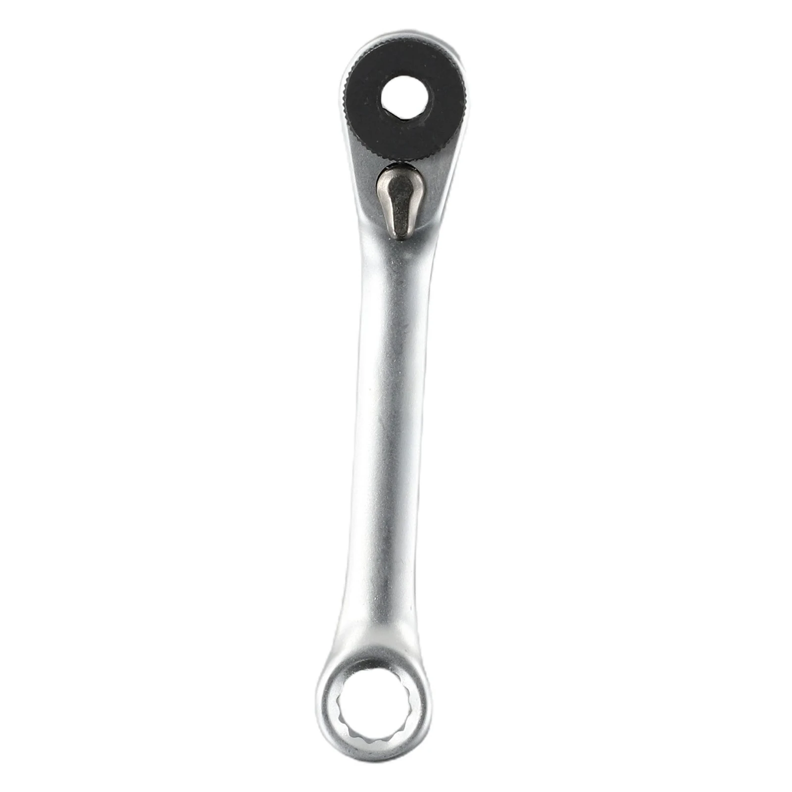 Mini Chave de Catraca de Duas Cabeças Chave de Fenda Dupla Ferramenta de Mão Hex Bit Double Ended Spanner 14 1pc