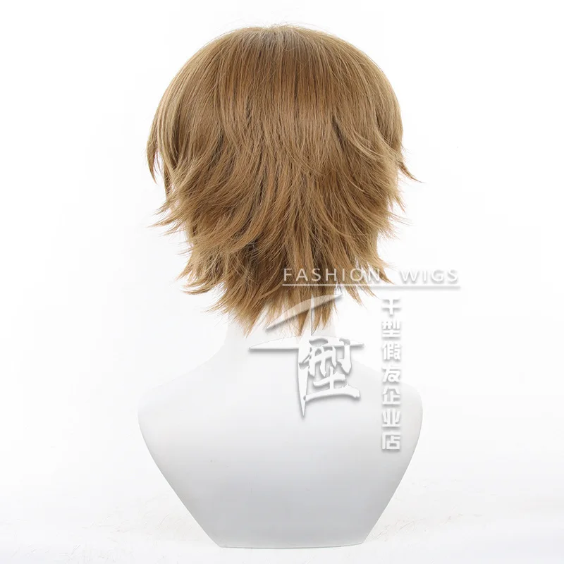 Game Naib Subedar Cosplay Wig  Synthetic Hair Game Identity Ⅴ Mercenary Halloween Party + Wig Cap