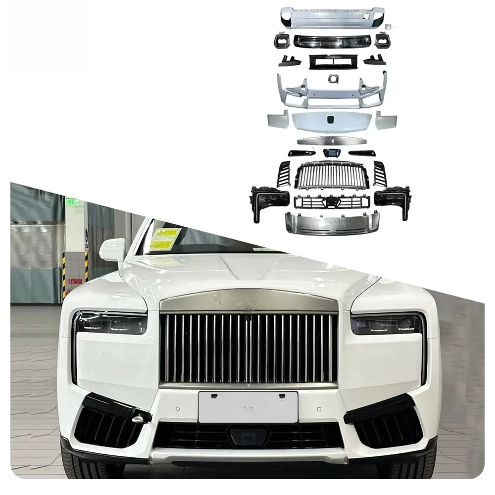 

Upgrade 2025 Auto Body Systems Auto Performance Parts Car Accessories Body Kit Bumper Diffuser for Rolls Royce Cullinan