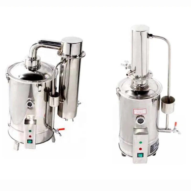 

CHINCAN YNSD Series 3L/5L/10L/20L Stainless Steel Water Distiller Distilled Water Machine(Automatic Cut off Water Supply)
