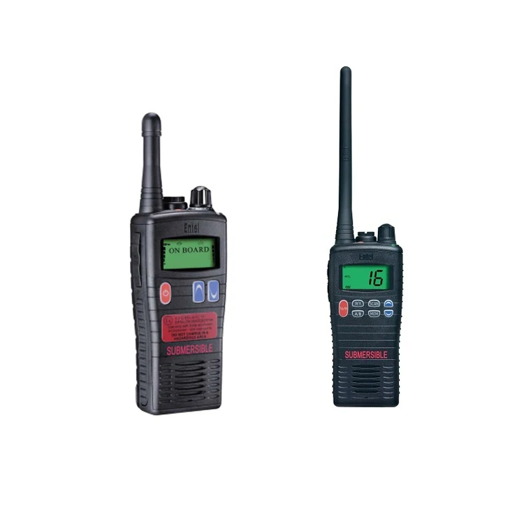 IMPA 370117 MED Approved VHF/UHF Handheld Radios Fire Fighter Radios Entel HT644 HT783E