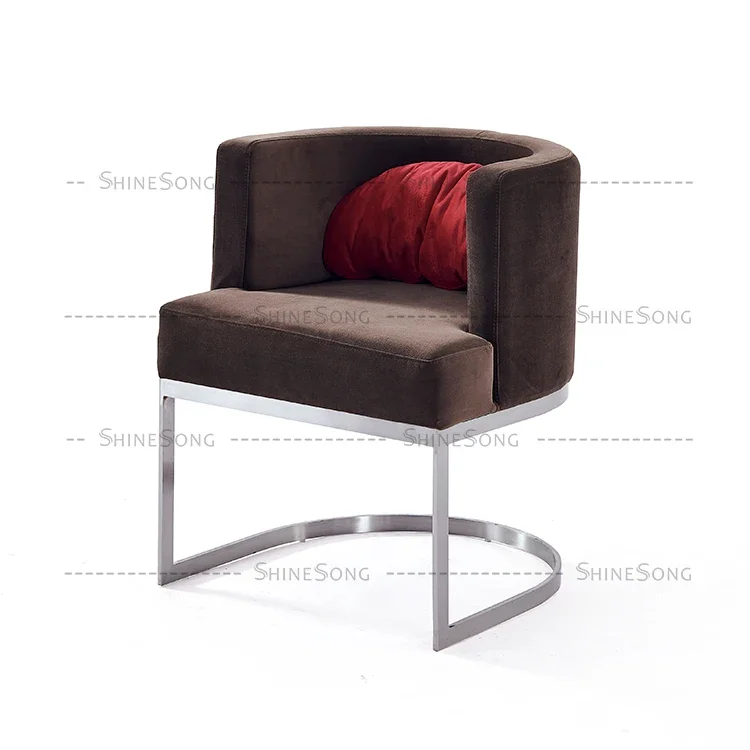 Hot sale backrest leisure bar chair modern bar stool seat with metal frame base