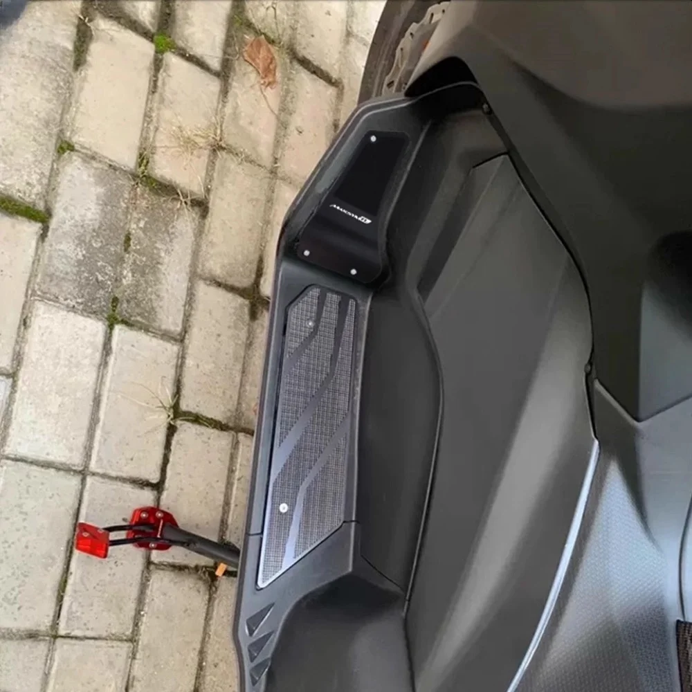 For SYM MAXSYM TL500/TL508 modified accessory aluminum alloy front pedal anti-slip foot mat,Non-slip design safe and comfortable