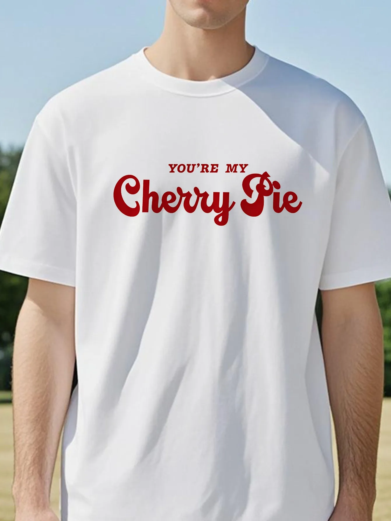 Selena Gomez & Benny Blanco Singer Graphic T-shirt You're My Cherry Pie Song Tees I Said I Love You First Album Tshirts