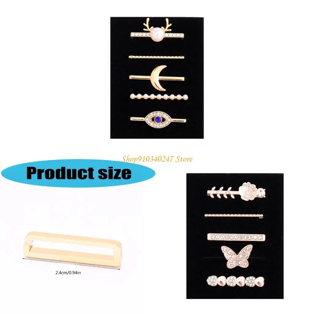 Q22A Сверкающие кристалл с акцентом съемные силиконовые часы чарки из нержавеющей стали украшения для различных случаев