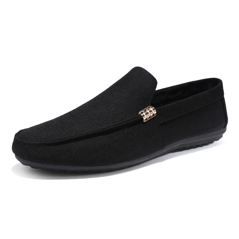 Lightweight Men Casual Shoes Breathable Slip on Male Casual Sneakers Anti-slip Men's Flats Outdoor Walking Shoes Size 39-46