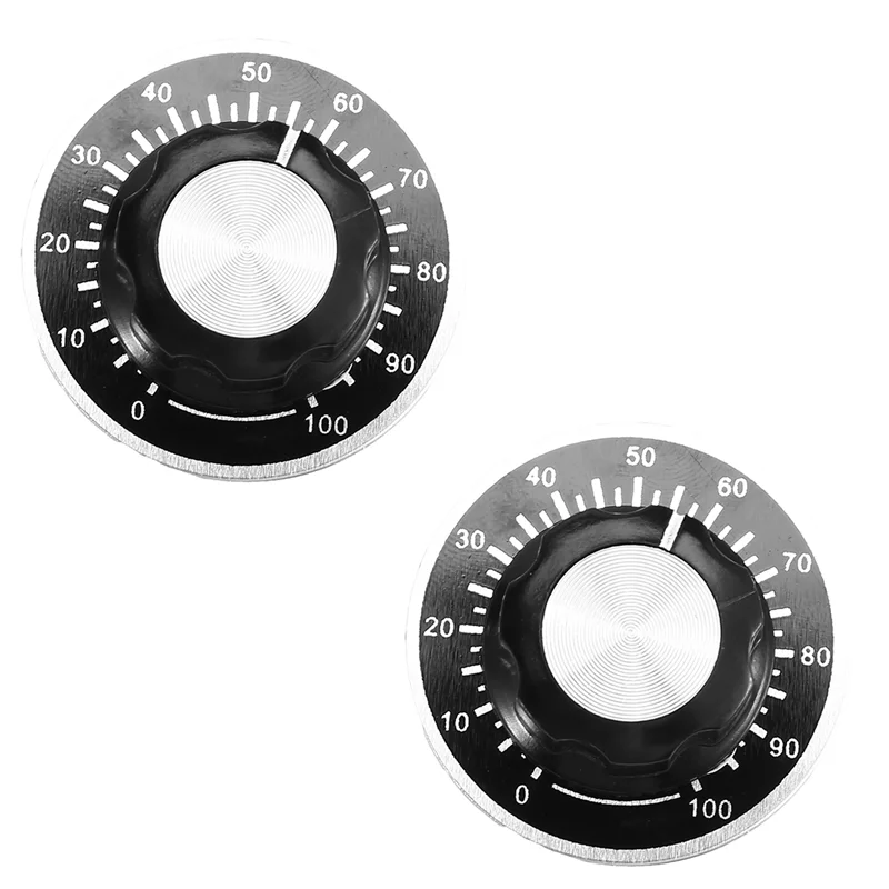 Fresh 30 Sets Of A03 Potentiometer Control Knobs And 0-100 Scale Plates Bakelite Knob Scale Plates Digital Potentiometer Set