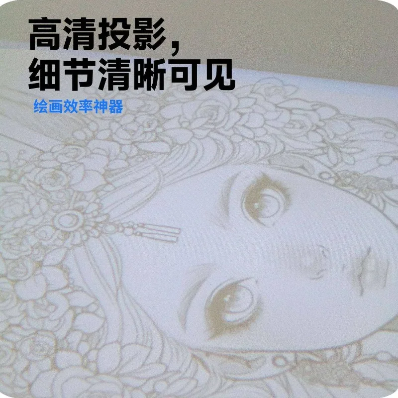 Professional Painting, Projection, Copying Artifact, Cake Decoration Painting, Calligraphy Practice, Watercolor, Oil Painting