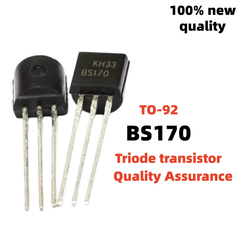 10PCS Brand New 2N5457 2N5458 2N5460 2N5484 2N5485/5486/5609/5771/6027/7000 TO92 BS107 BS170 2N3819 2N4125 2N5060 BS208 BS250