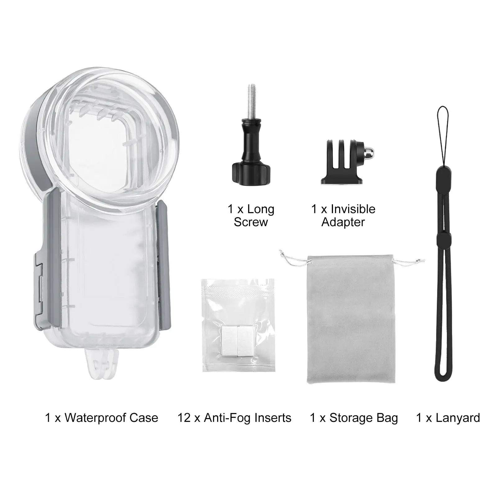Voor Insta 360 X5 Jeugd Editie Onzichtbare Duik Case Behuizing Waterdichte Onderwater Beschermende Shell Voor Insta360 X5 Accessoires 