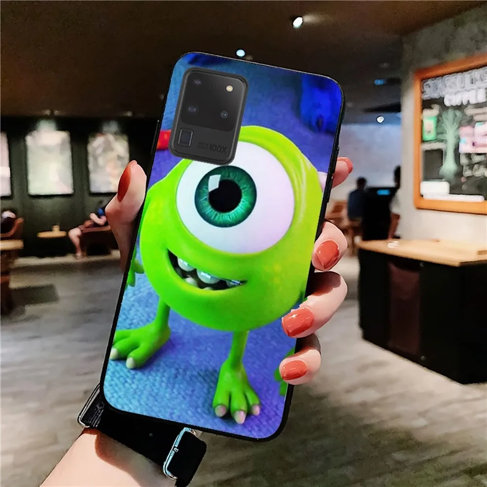 Disney Mike Wazowski Phone Case For Samsung S 9 10 20 21 22 23 30 23plus lite Ultra FE S10lite Fundas