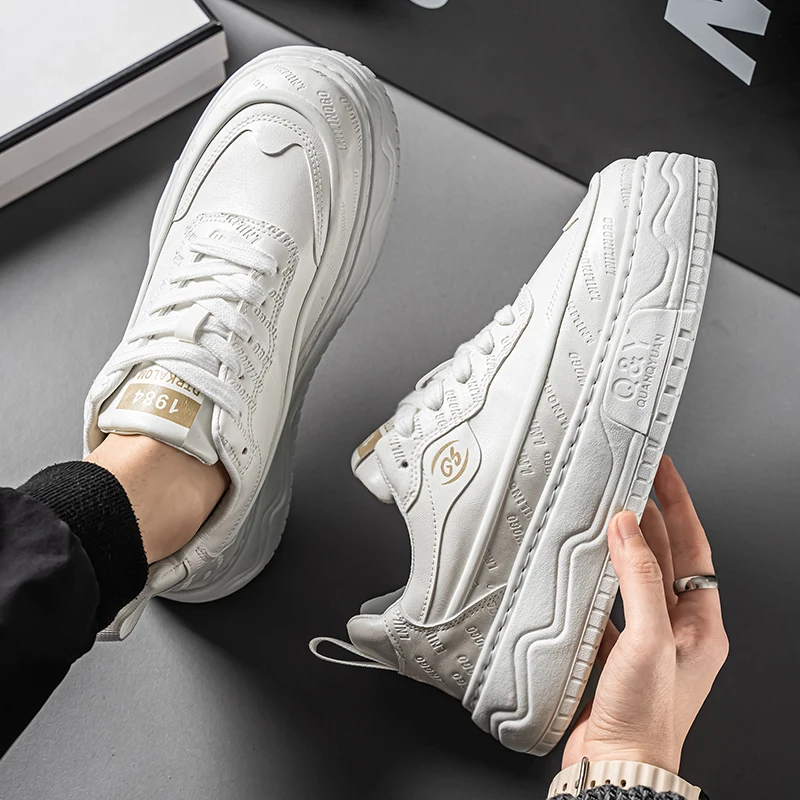 Scarpe da passeggio da uomo Scarpe basse da esterno piatte antiscivolo alla moda Scarpe da ginnastica stringate morbide e comode alla moda per uomo ﻿