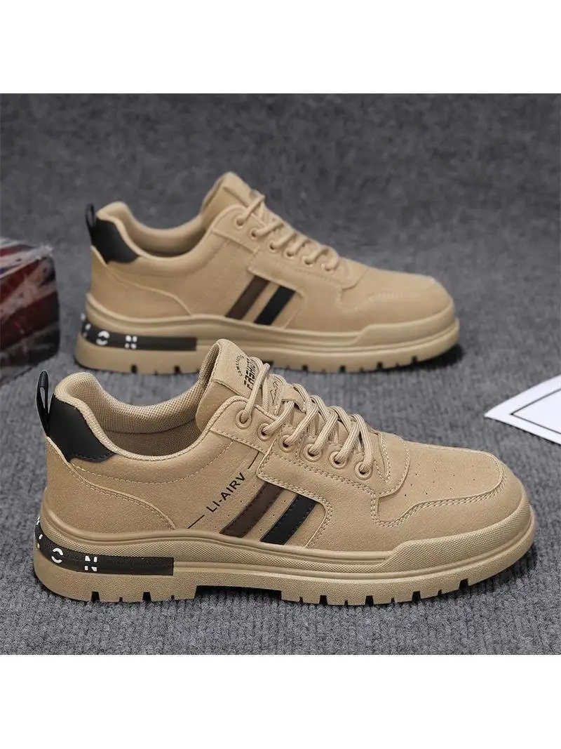 Men's Work Shoes Casual Sports Leisure Climbing Labor Protection Anti-slip Wear-resistant Summer New Style Cotton Lined Boots