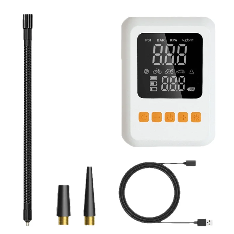 AliExpress MIJIA Xiaomi Portable Bicycle Electric Vehicle Tire Air Pump Handheld Wireless Charging Vehicle-mounted Air Pump Digital Display