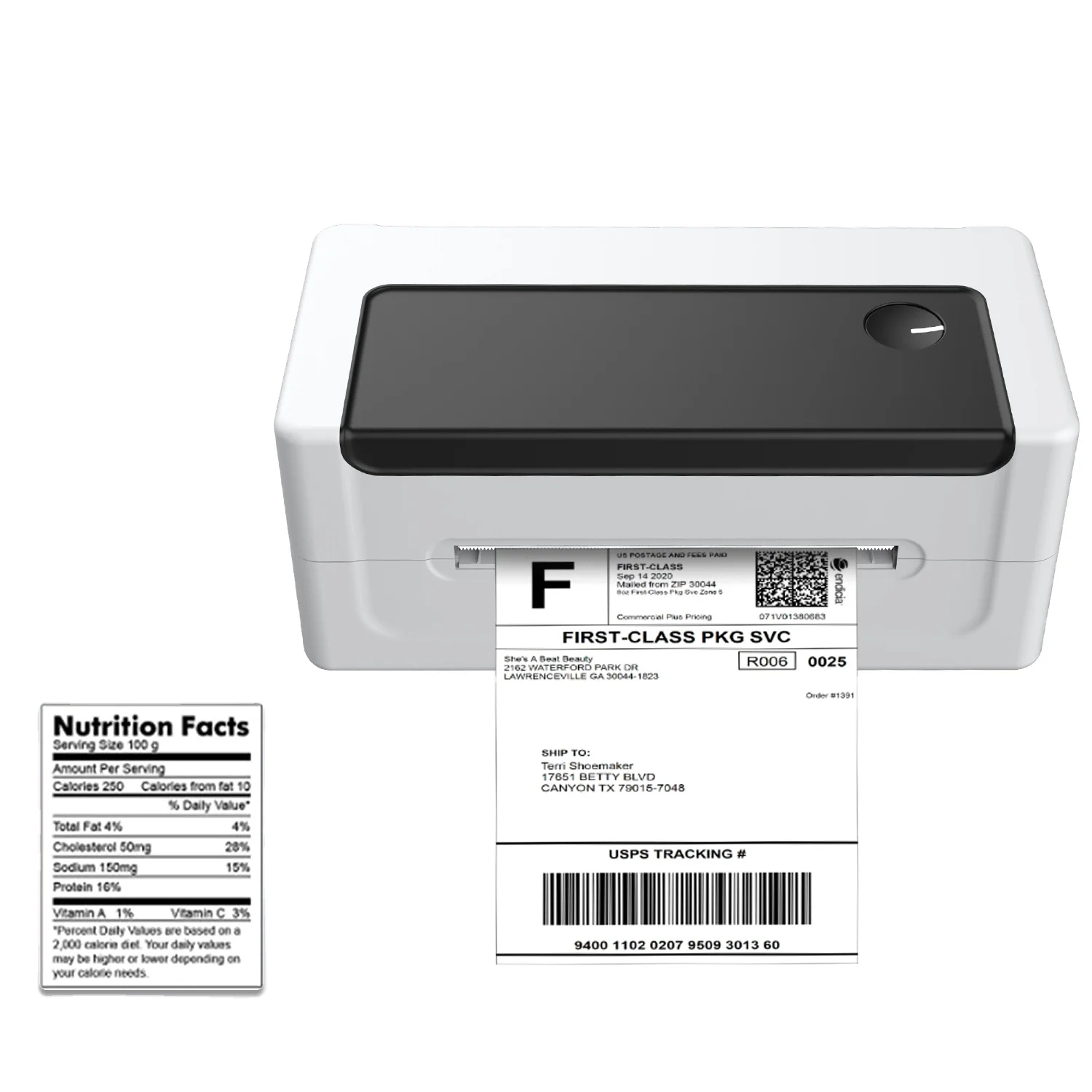 for MHT-L1081 Thermal Direct Label Printer Wifi 4 X 6 Thermal 110mm Usb Barcode Printer Impresora Thermodrucker