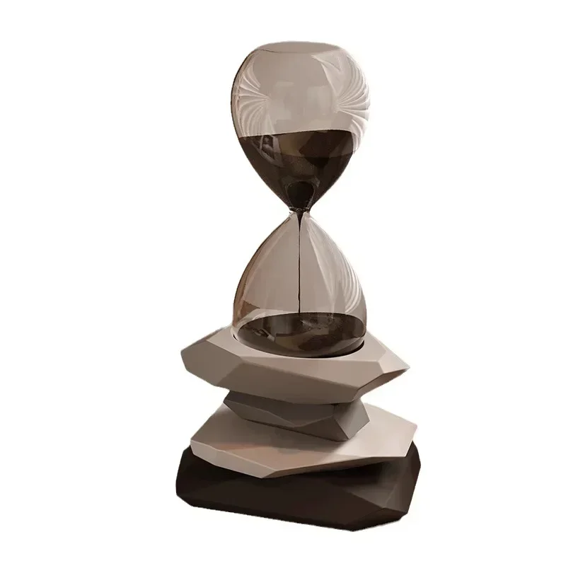 Modern minimalist hourglass timer ornament creative home decoration children's birthday gift