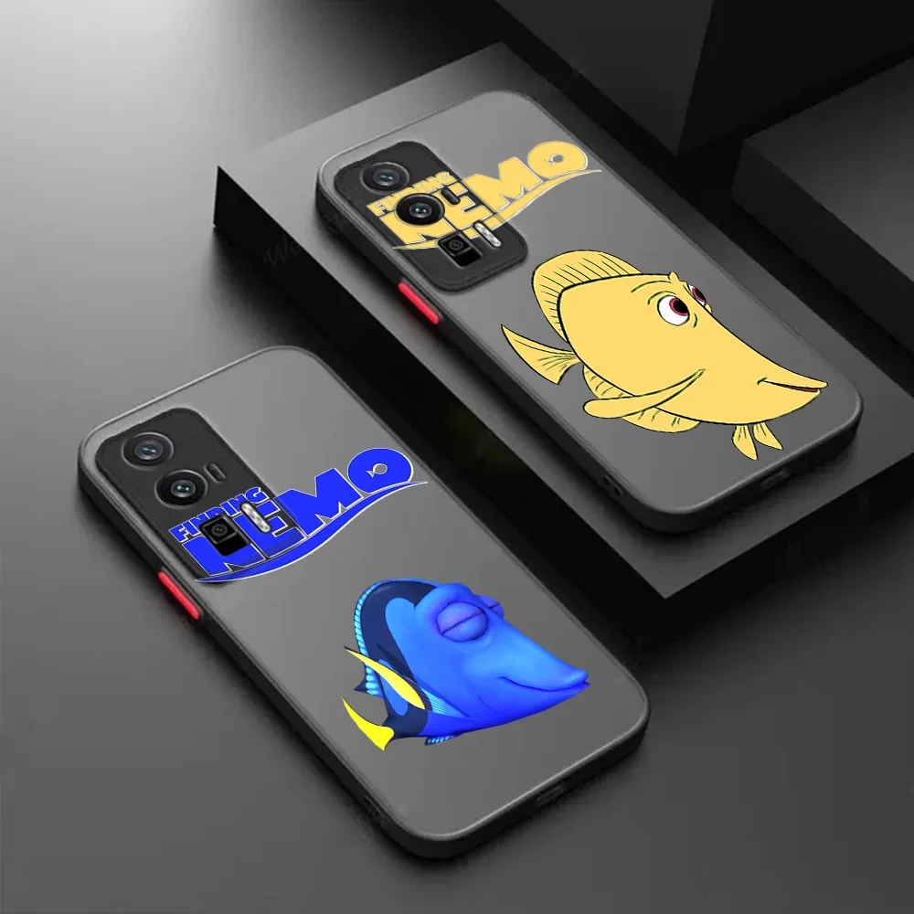 حافظة هاتف شفافة بلوري لهاتف Xiaomi 13 Redmi Note 14 Mi Poco X3 X5 X4 F3 M5s 13C Pro غطاء أسود لحماية نيمو