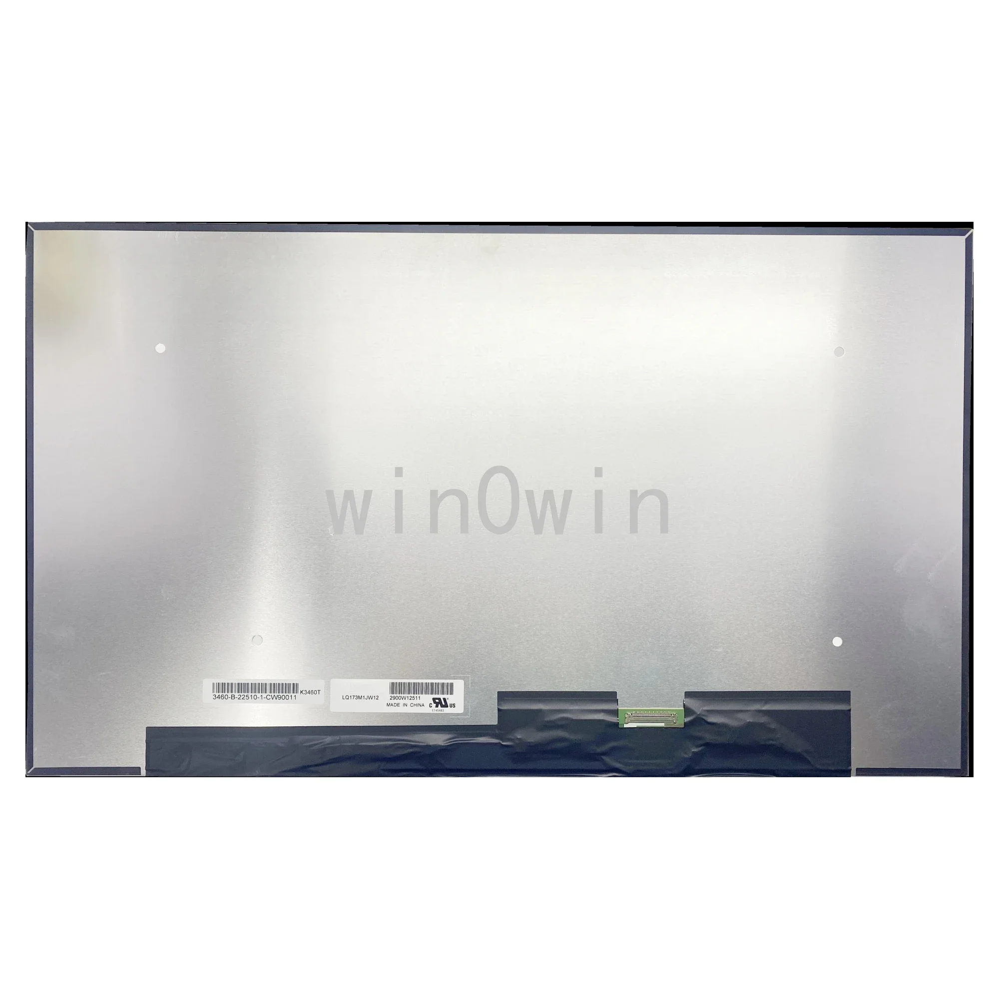 LQ173M1JW12 For Aorus 17 XE4 Matrix Laptop LCD screen FHD 1920X1080 IPS 360Hz 40pins