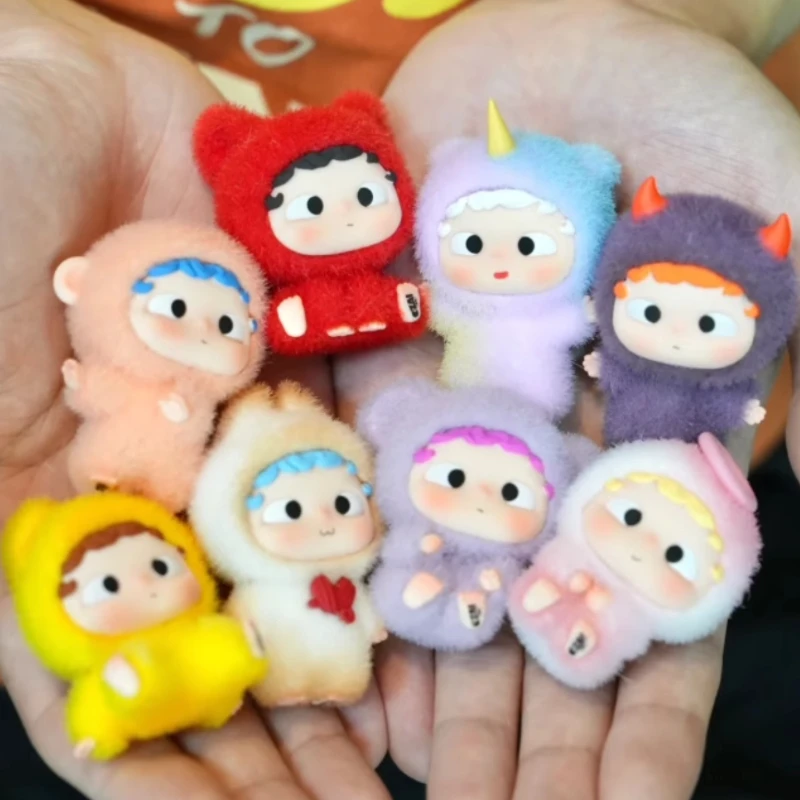 

OZAI MINI Furry Animals Shelter Series Blind Box Guess Bag Mystery Box Toys Doll Cute Anime Figure Ornaments Surprise Gift