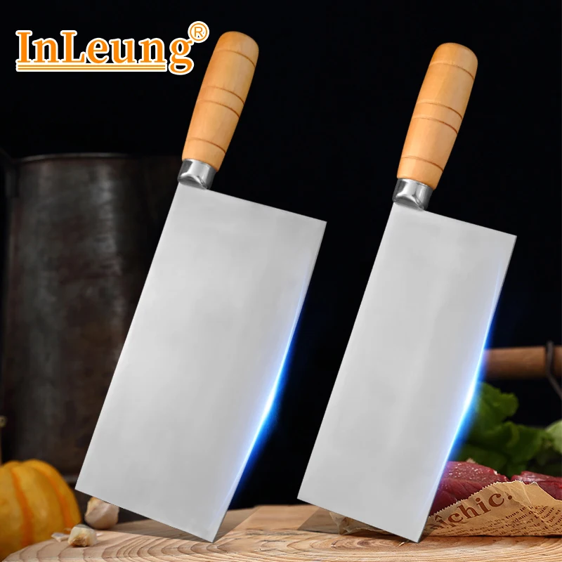 Heavy Duty Metzger Messer Geschmiedet Küche Schneiden Fleisch Cleaver Holz Griff Fleisch Gemüse Schneiden Messer Chef Kochen Cutter Werkzeuge