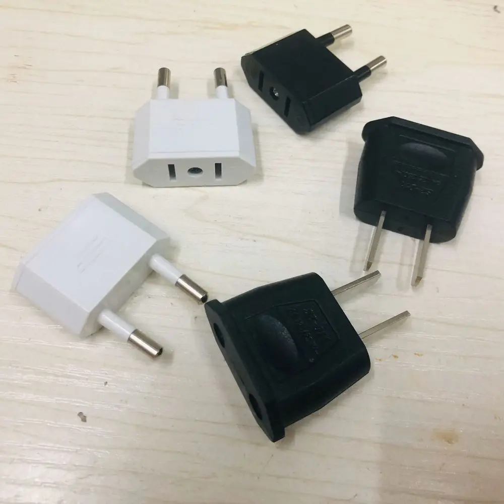 الاتحاد الأوروبي محول القابس الاتحاد الأوروبي إلى الولايات المتحدة محول الطاقة الولايات المتحدة محول القابس محول السفر المقابس الكهربائية شاحن الهاتف المحمول محول الطاقة #3