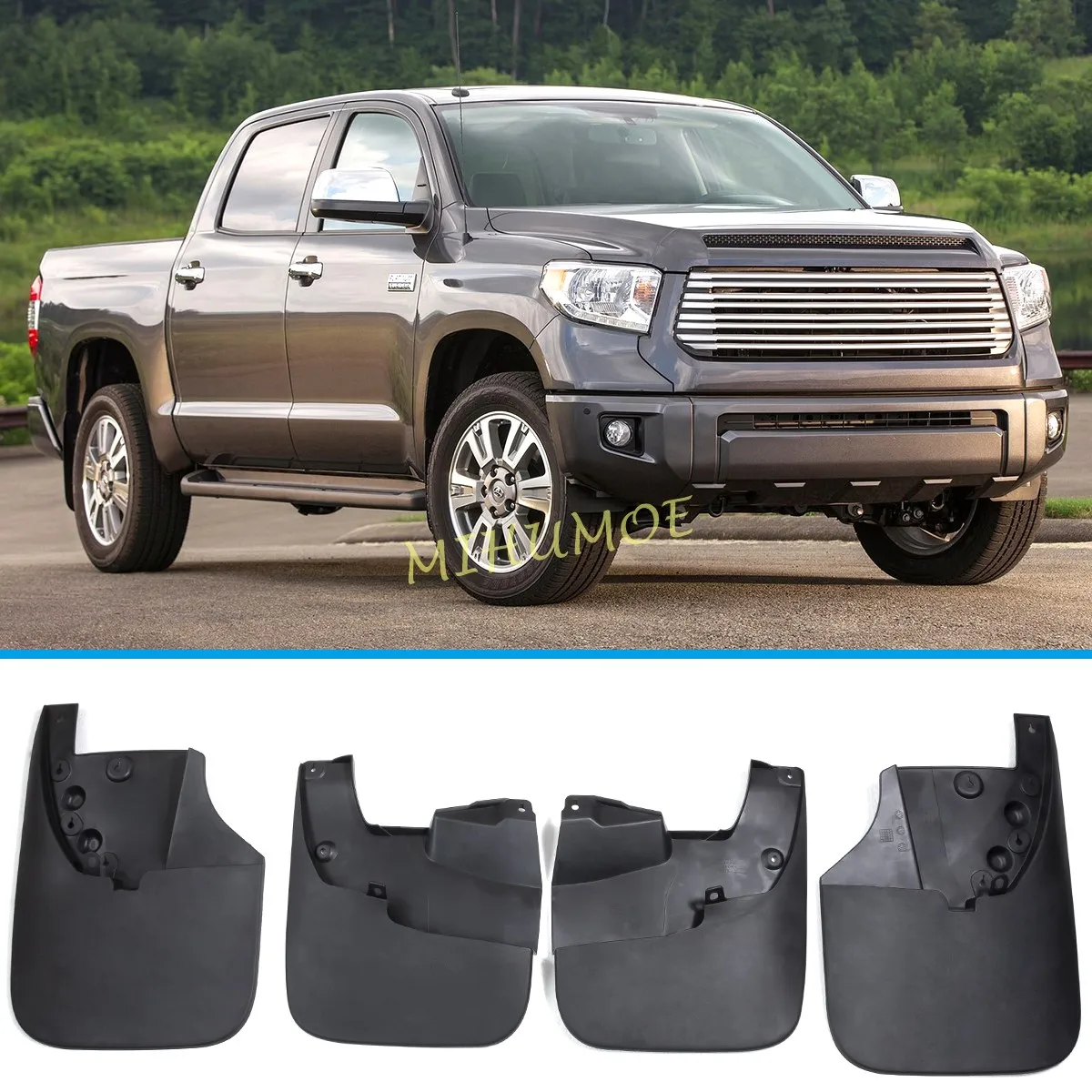 

4 шт. автомобильный брызговик спереди и сзади для Toyota Tundra 2014 2015 2016 2017 2018 2019 2020 2021 брызговик крыло Dirtboard аксессуары