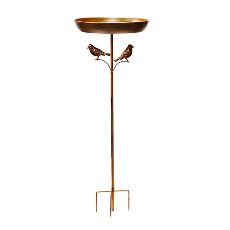 

77HB Elegant Bird Bath Bowl for Outdoor Spaces Durable and Easy to Install
