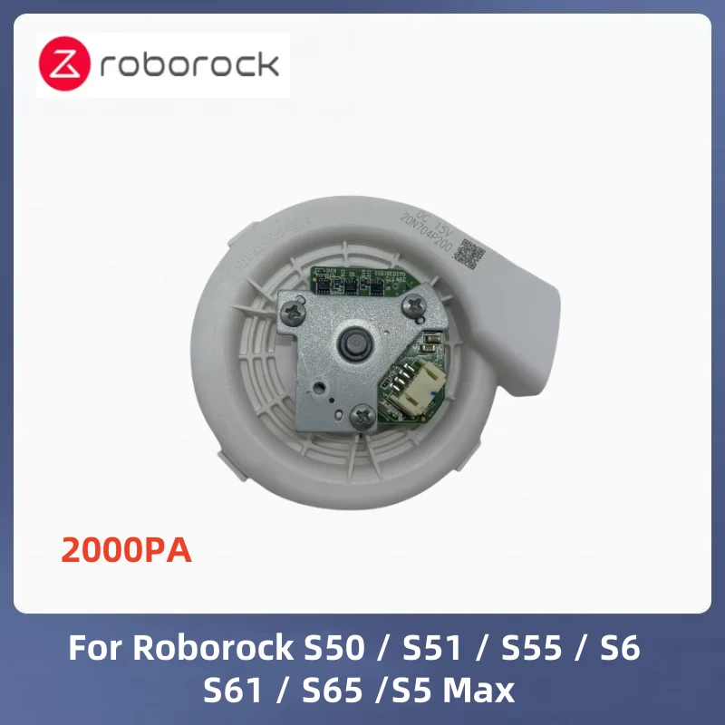 

Origina For Roborock Fan Engine Robot Cleaner S50 / S51 / S55 / S6 / S61 / S65 /S5 Max Vacuum Generator 2KPa 20N704P200