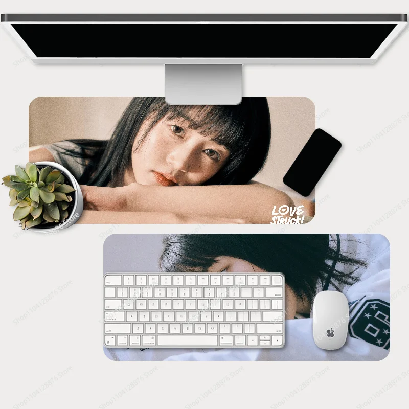 Idol Singer HIKARU Ablum Giddy Mousepad Gaming Mouse pad Gamer Pc Accessories Deskmat Keyboard Mat Desk Protector Mause Pads