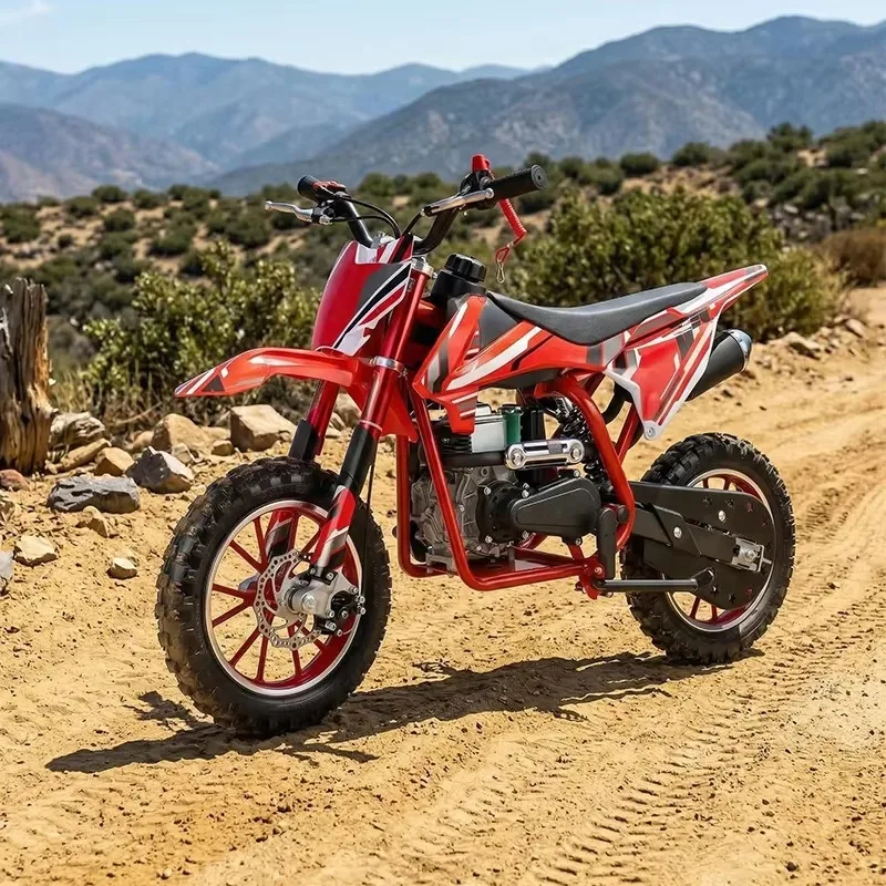

Classic 50Cc 4-Stroke Kid All Terrain Motorcycle Mini Dirt Bike Small Gas Motor Motorbike