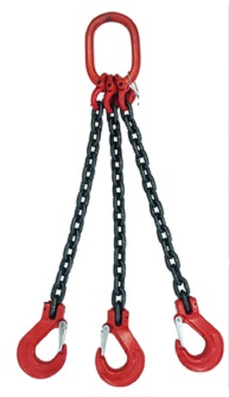 2Ton-11Tonx0.5-4M two legs 4-claw chain lifter for drum lifter clamp bucket barrel oil tank can chain sling