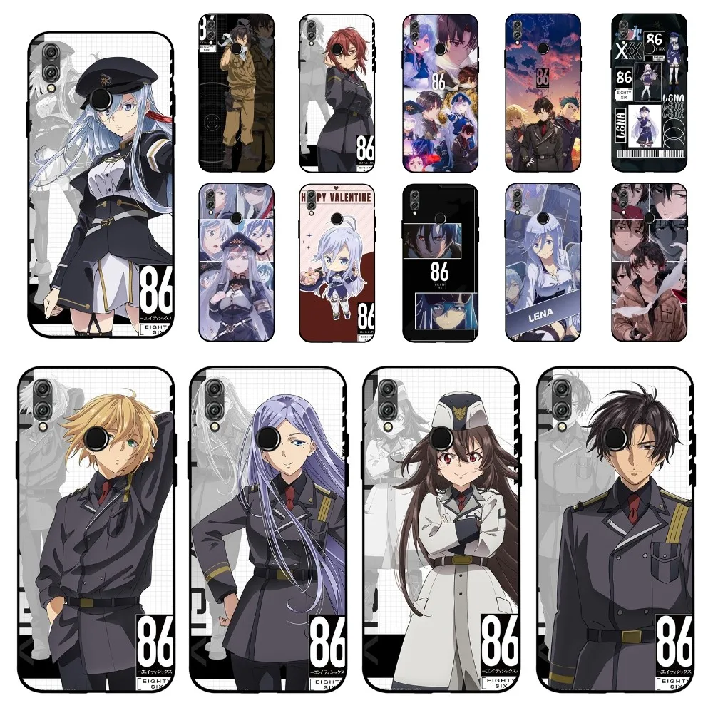 86 Eighty Six Anime Phone Case For Huawei Honor 10 lite 9 20 7A 9X 30 50 60 70 pro plus Soft Silicone Cover