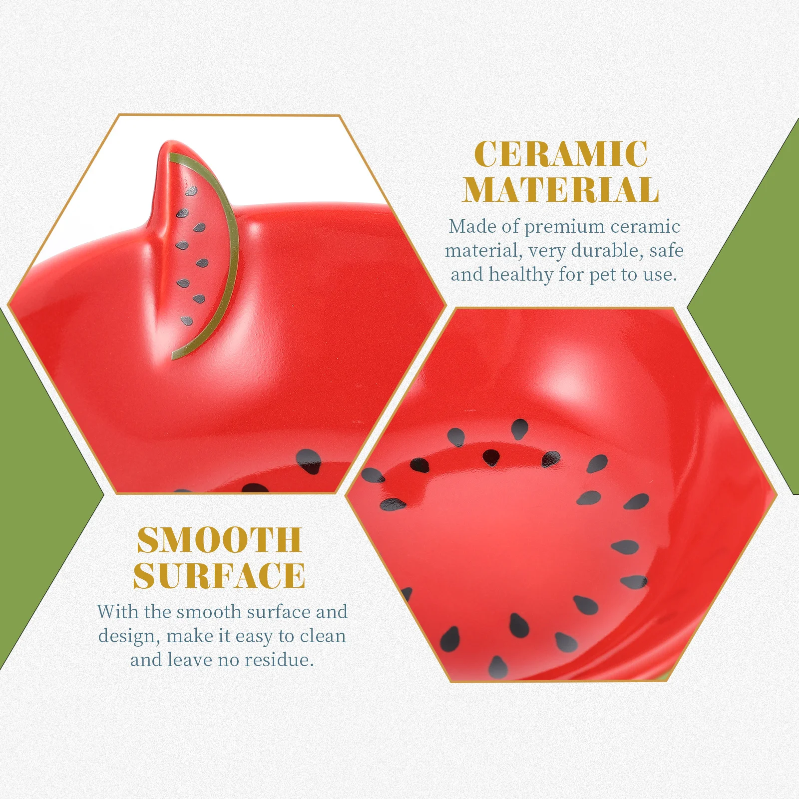 

Ceramic Pet Feeding Bowl High Durability Scratch Resistant Surface Ideal for Cats and Dogs Easy Wash Reusable Cat Dog Bowl Daily