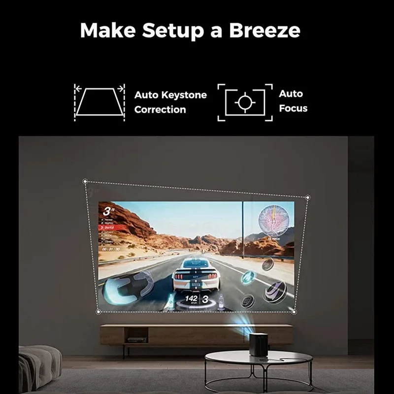 2025 Dangbei Emotn N1 الإصدار العالمي 1080P جهاز عرض عالي الدقة يعمل بنظام التشغيل Linux OS LED مسرح منزلي ذكي صغير محمول واي فاي سينما متعاطي المخدرات