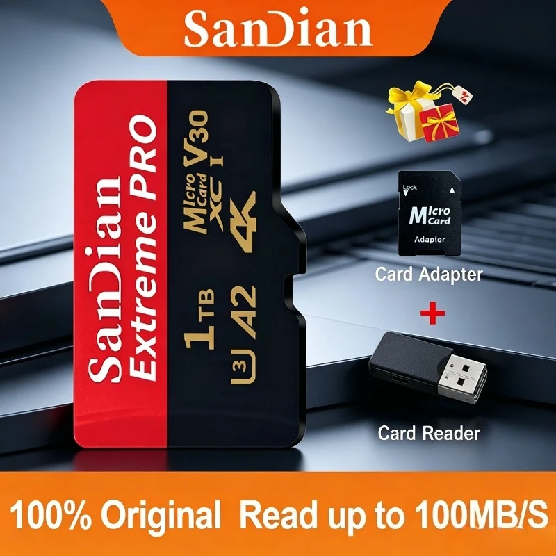 

New Original memory card 512GB 1TB micro tf sd card 128GB 256GB micro tf sd High Speed U3 mini TF card For Phone/Camera/mac