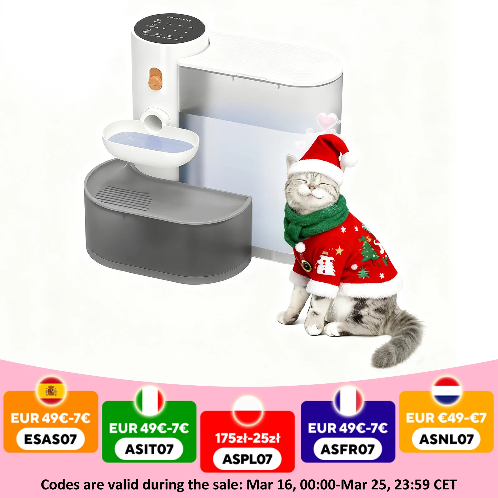 Fontaine à eau intelligente sans fil MJDZSW 3L, distributeur d'eau automatique pour animaux de compagnie, ultra silencieux et grande capacité, idéal pour les chats et les chiens