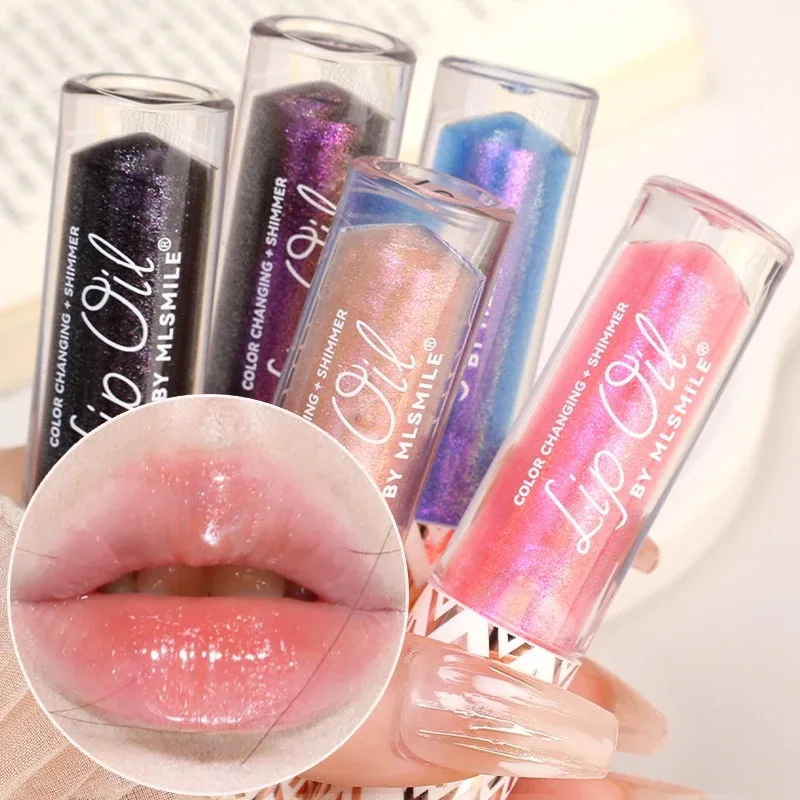 Feuchtigkeit spendende Perle Lip gloss Make-up dauerhafte Spiegel Glitter flüssige Lippenstift wasserdichte Diamant funkelnde Lippen öl Frauen Kosmetik