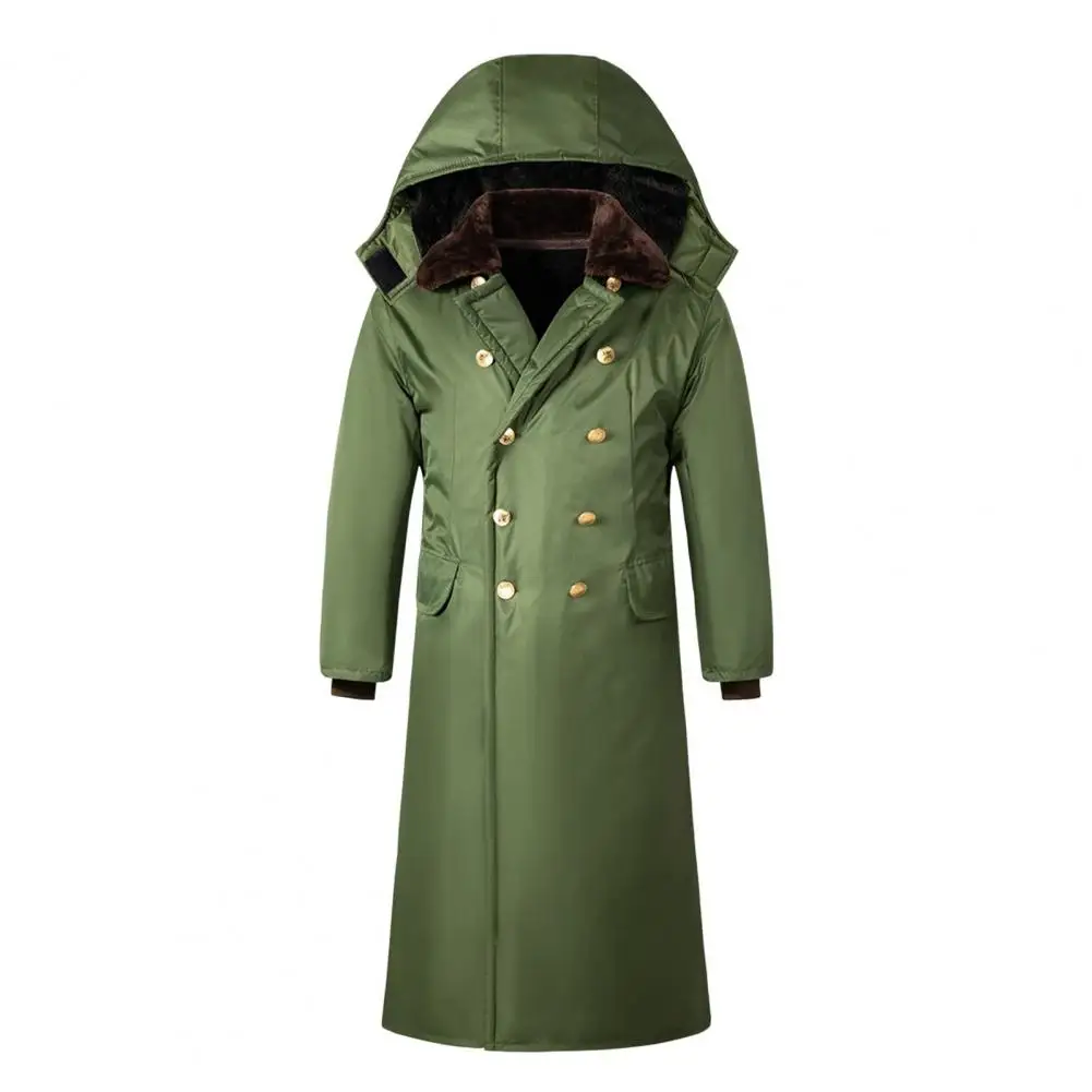 Winter Jacket with Removable Liner Winter Coat with Removable Velvet Lining Waterproof Hooded Jacket for Men Windproof