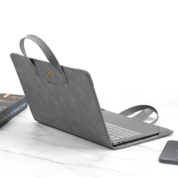 Bolsa portátil para ordenador portátil para MacBook Air 13,6 M3 M2 maletín para portátil con mango suave para MacBook Air 13 Pro 13 bolsas impermeables para portátil