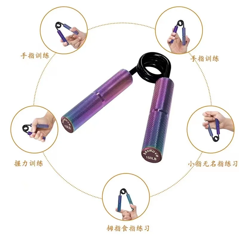 Multicolor Hand grip Arm Muscle Developer A Type Gripper