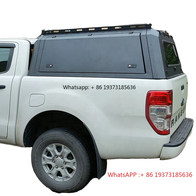 El más nuevo tipo duro todoterreno de aleación de aluminio Topper Camper Pickup Tonneau cubierta 4x4 camioneta dosel para FORD F150 RANGER