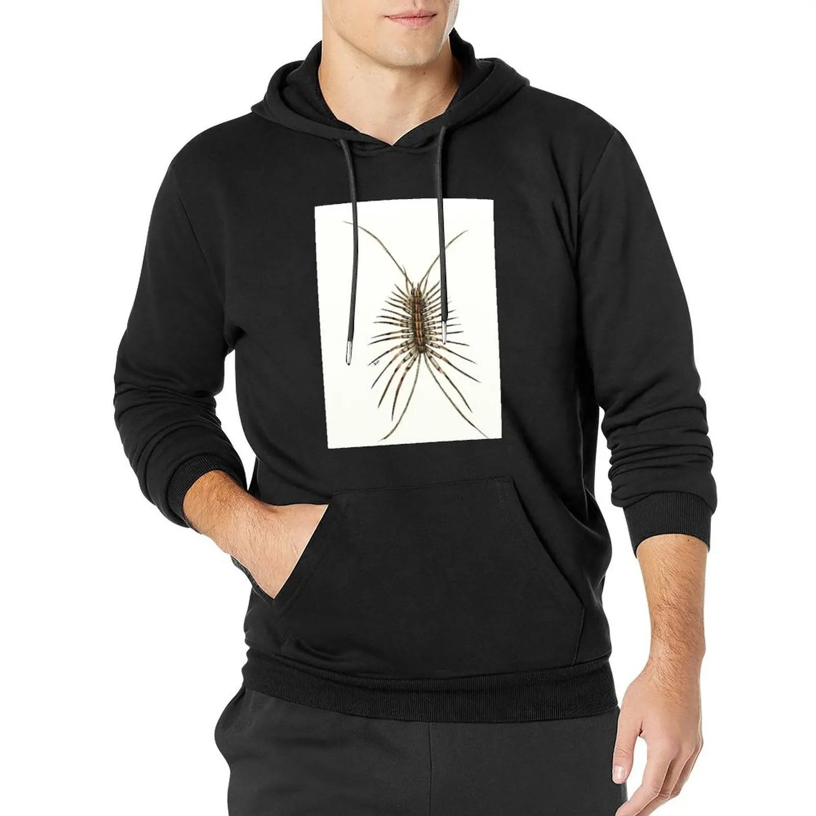 

Scutigera coleoptrata (house centipede) Pullover Hoodie anime clothes hoodie streetwear