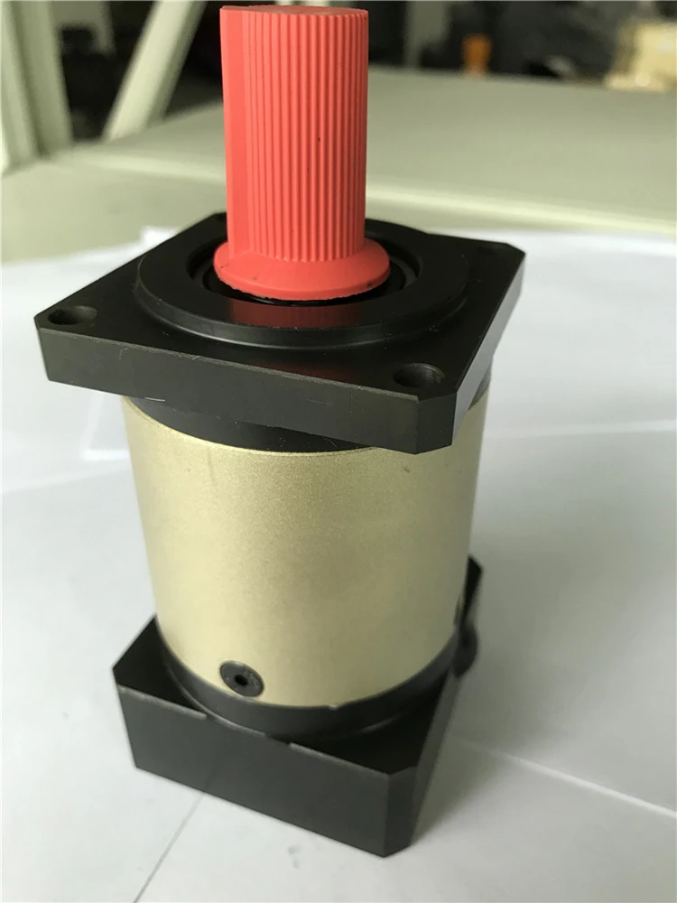 PF80-19 Spur Gear 8 arcmin Economical planetary gearbox reducer for 80mm 750w AC servo motor input shaft 19mm
