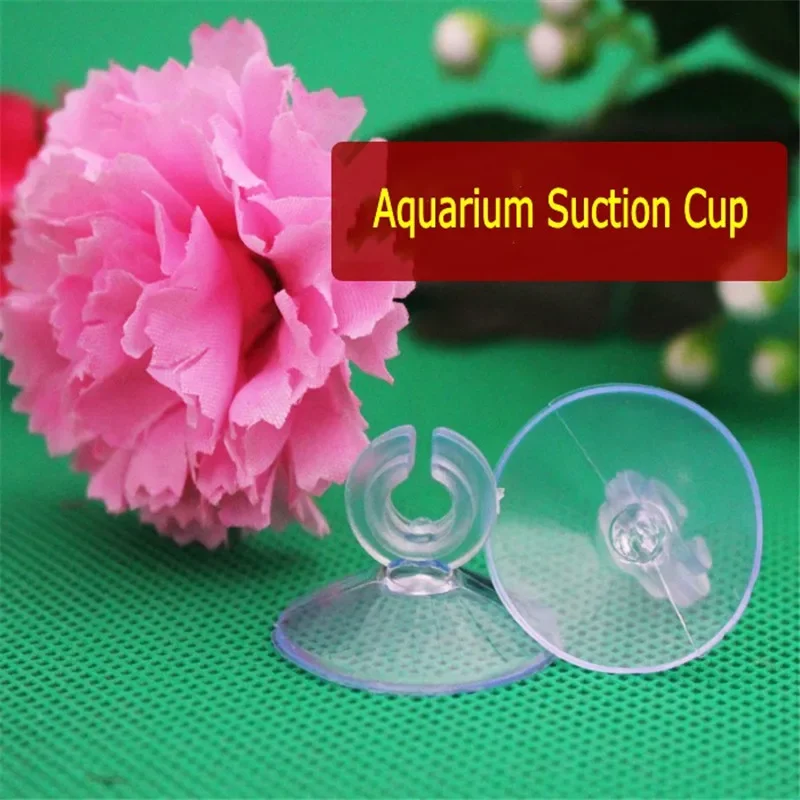 

100 PCS Aquarium Fish Tank Suction Cup Sucker Holders For Air Line Tube Hose Pump 4/ 5mm