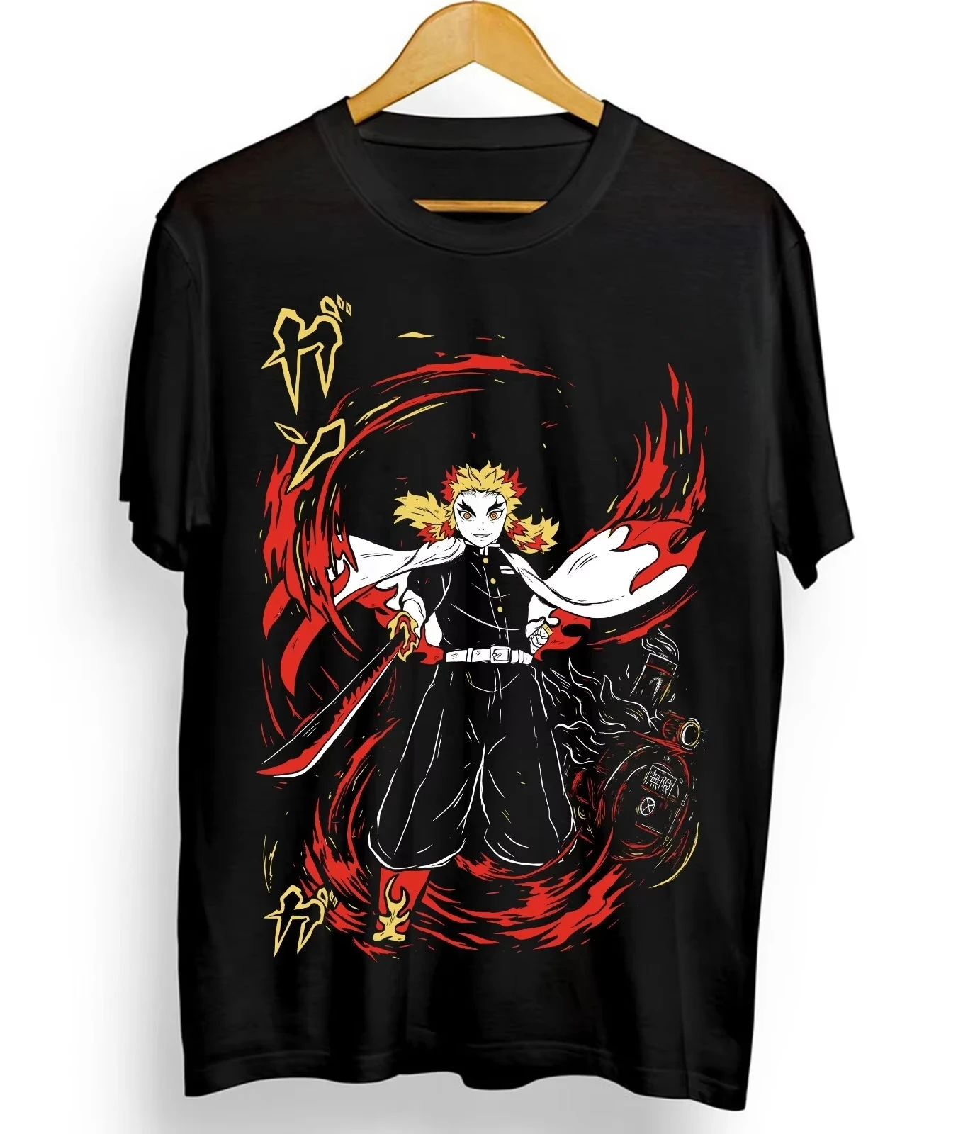 2026 Neues Ghost Slayer Blade T-Shirt Stove Door You Bean Charcoal Jiro Sommer Freizeit-Sport-T-Shirt für Herren und Damen