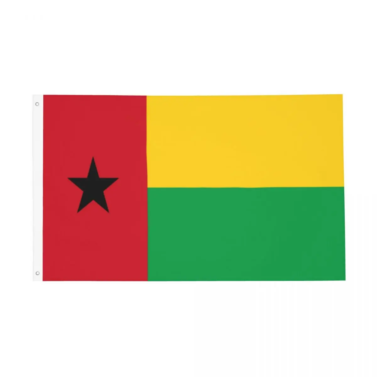 

Guinea-Bissau Choice Of Sizes Flag Decor 3x5FT Polyester Material Outdoor Lawn Fade Resistant Lightweight Bright