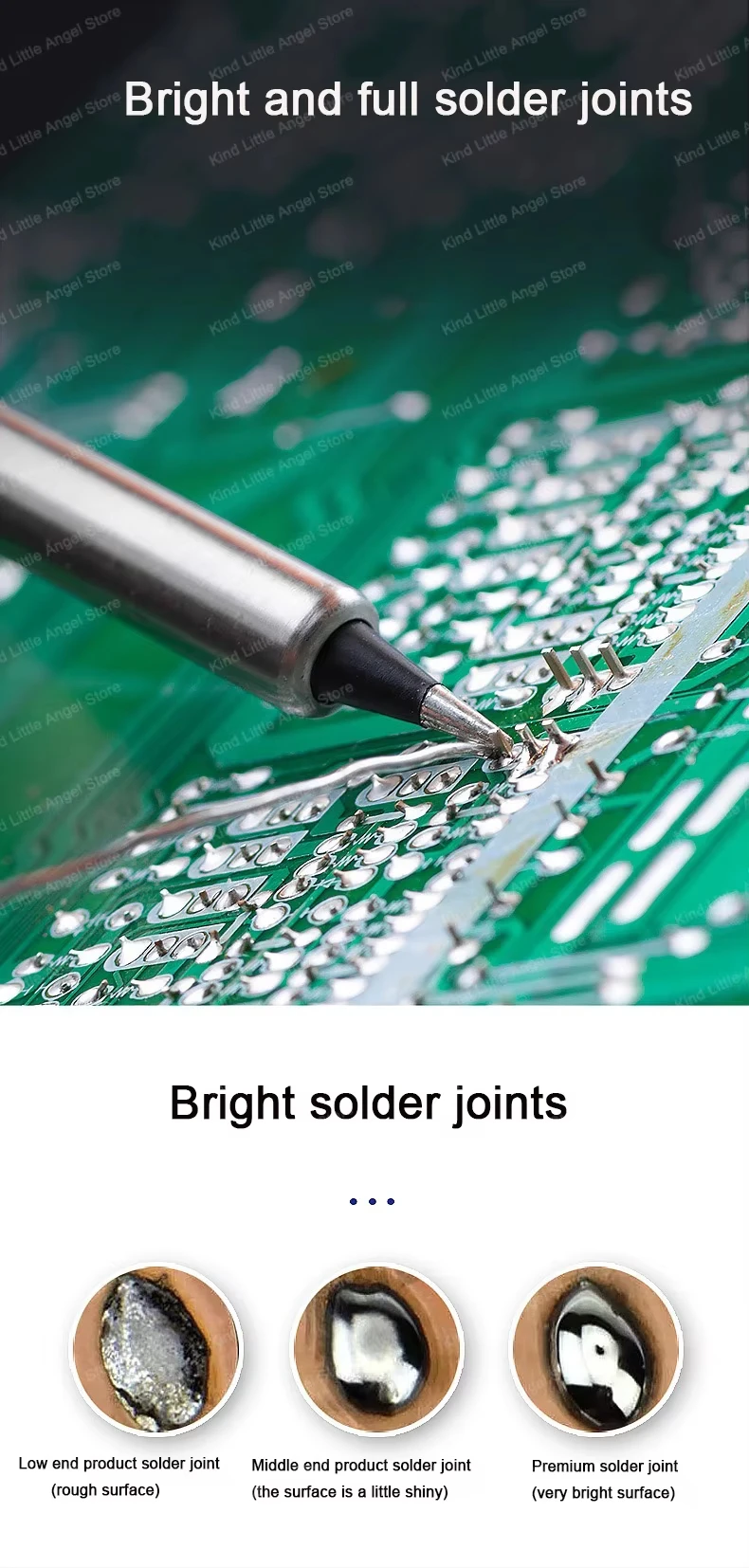 20 جرام لحام عالي الجودة خالي من الرصاص مع سلك لحام أساسي من الصنوبري، تدفق عالي النقاء SN99.3CU0.7، مناسب لمواد اللحام المعدني #4