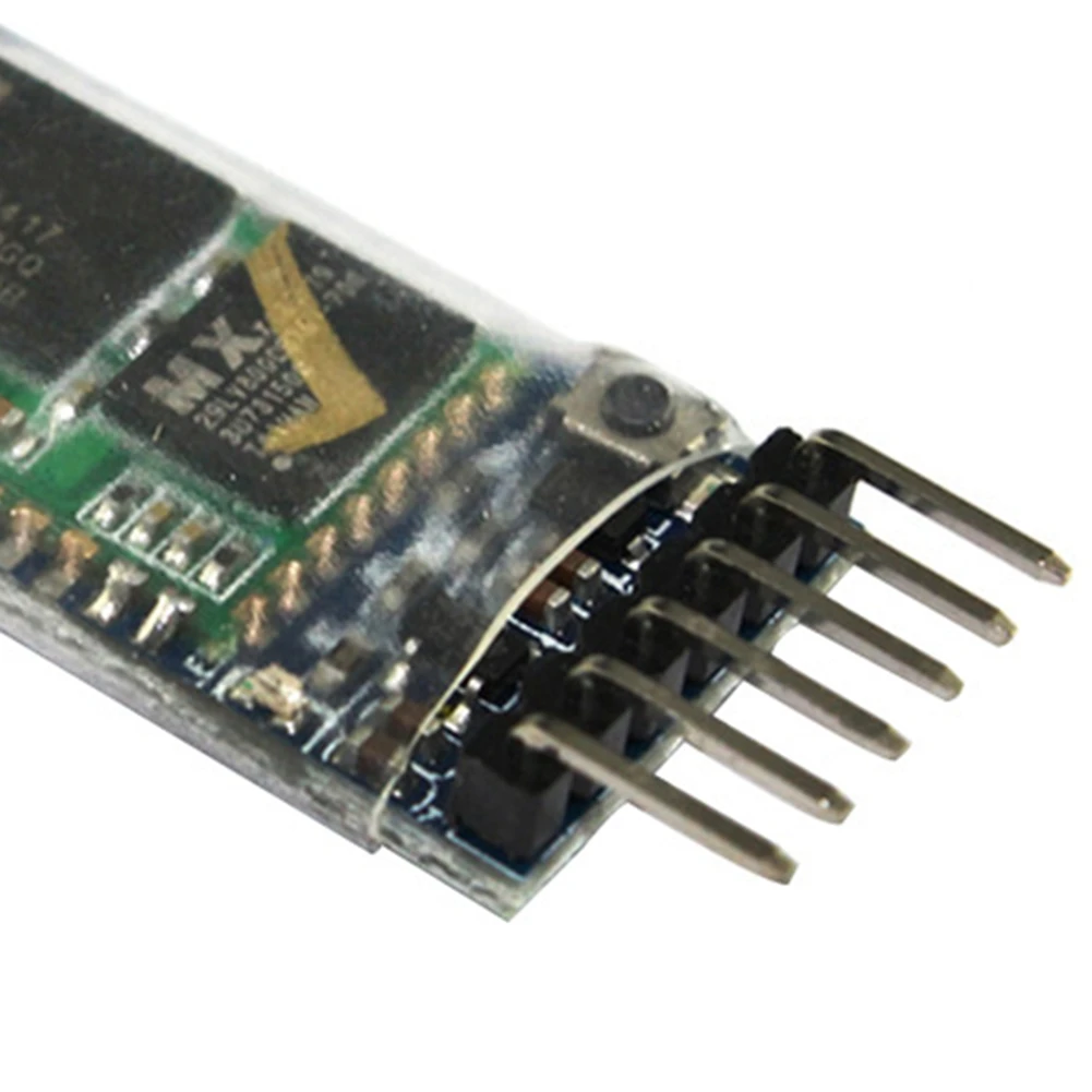 HFES HC-05 Беспроводной модуль приемопередатчика Bluetooth, ведомый и главный RS232 с 6-комплектом кабеля для модуля Arduino