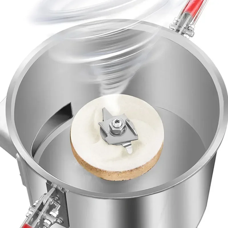 المنزلية 220 فولت مطحنة كهربائية التجارية طحن عجلة تكرير زبدة الفول السوداني الجوز الأرز آلة الحليب مطحنة الذرة مطحنة الأرز