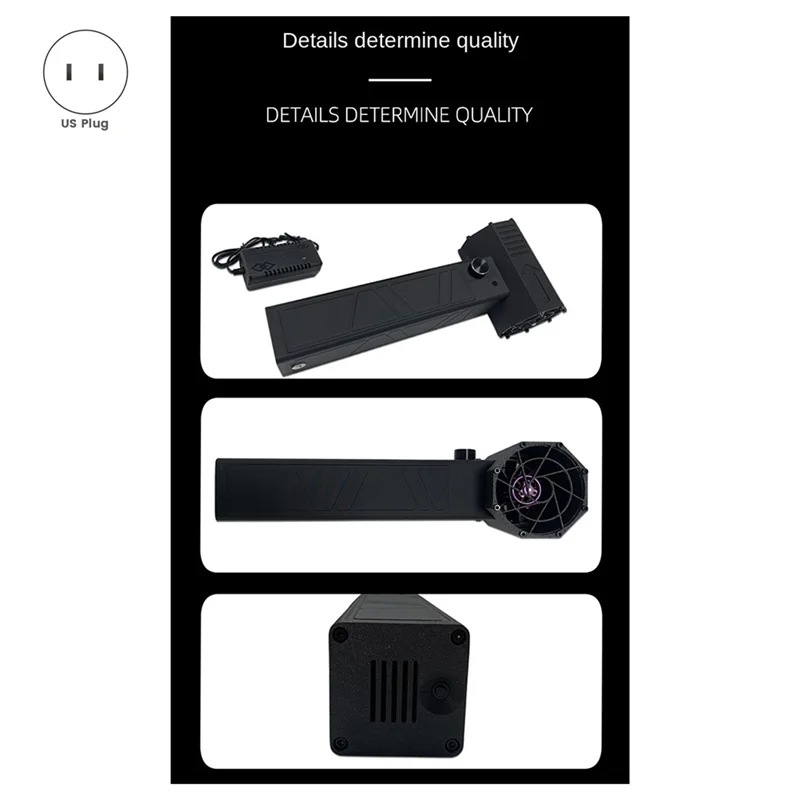 A59E-Car Violent Blower Handheld Turbo Jet Fan Brushless Motor Superstrong Instantaneous Thrust 1.38Kg/S 1000W 130M/S